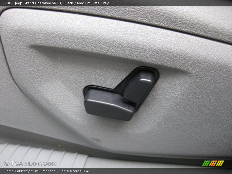 Black / Medium Slate Gray 2006 Jeep Grand Cherokee SRT8