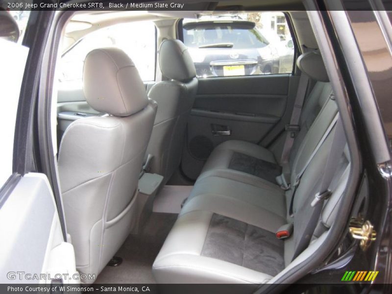 Black / Medium Slate Gray 2006 Jeep Grand Cherokee SRT8