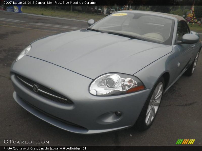 Front 3/4 View of 2007 XK XK8 Convertible