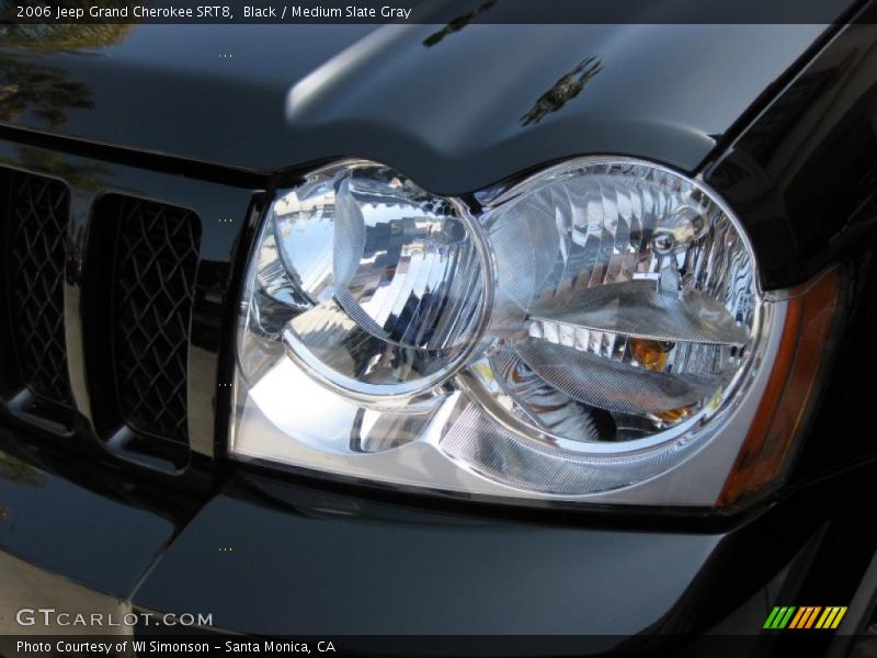 Black / Medium Slate Gray 2006 Jeep Grand Cherokee SRT8