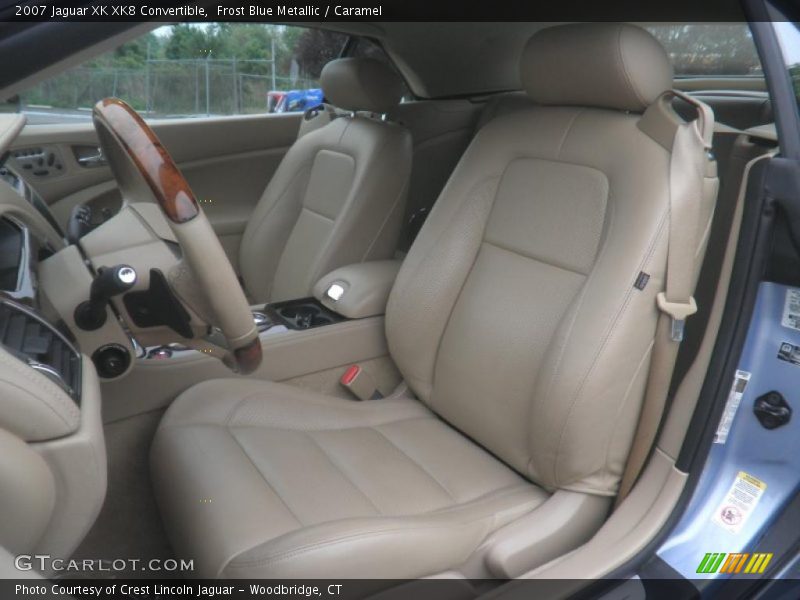  2007 XK XK8 Convertible Caramel Interior