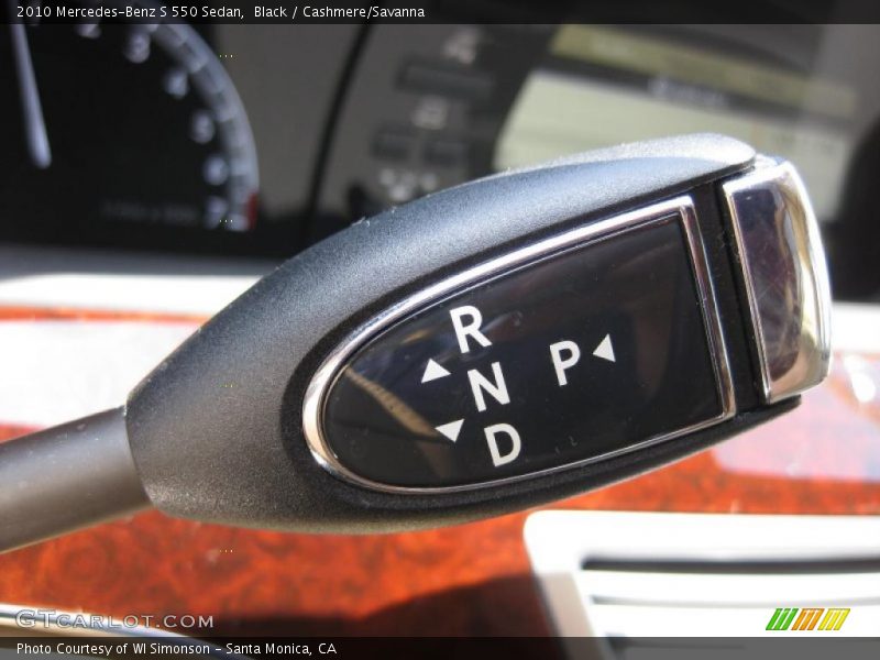 Black / Cashmere/Savanna 2010 Mercedes-Benz S 550 Sedan