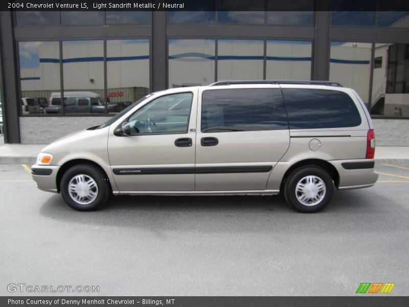 Light Sandrift Metallic / Neutral 2004 Chevrolet Venture LS
