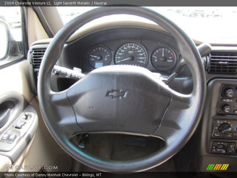 Light Sandrift Metallic / Neutral 2004 Chevrolet Venture LS