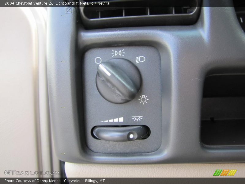 Light Sandrift Metallic / Neutral 2004 Chevrolet Venture LS