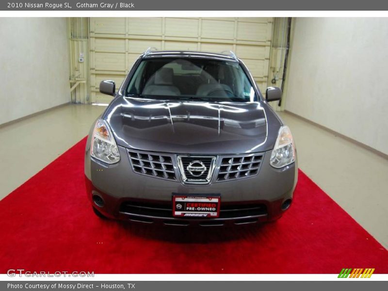 Gotham Gray / Black 2010 Nissan Rogue SL