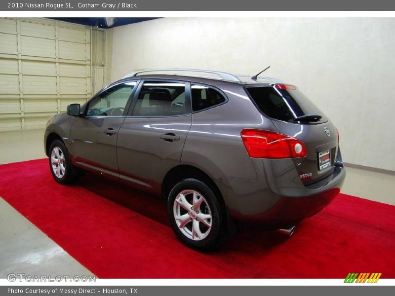 Gotham Gray / Black 2010 Nissan Rogue SL