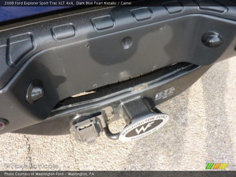 Dark Blue Pearl Metallic / Camel 2008 Ford Explorer Sport Trac XLT 4x4