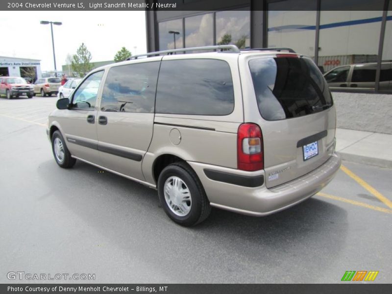 Light Sandrift Metallic / Neutral 2004 Chevrolet Venture LS