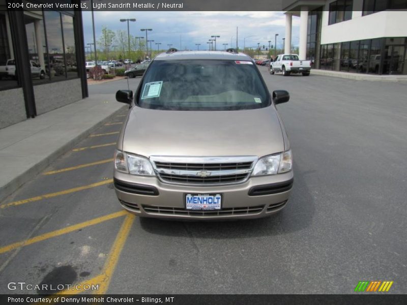 Light Sandrift Metallic / Neutral 2004 Chevrolet Venture LS