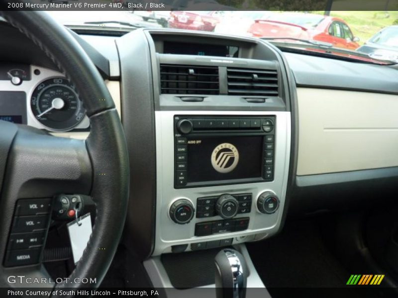 Black / Black 2008 Mercury Mariner V6 Premier 4WD