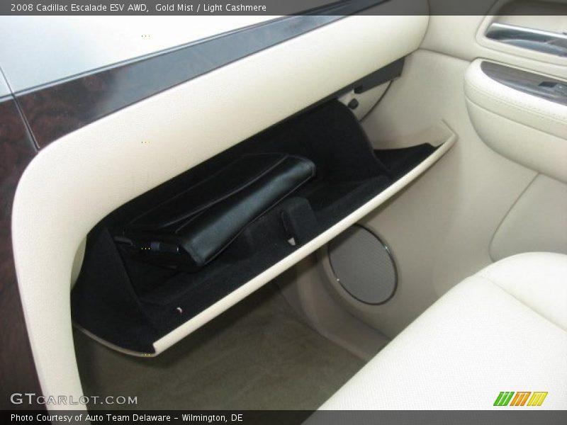 Gold Mist / Light Cashmere 2008 Cadillac Escalade ESV AWD