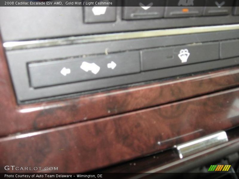 Gold Mist / Light Cashmere 2008 Cadillac Escalade ESV AWD