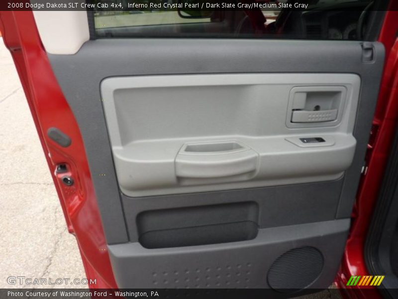 Inferno Red Crystal Pearl / Dark Slate Gray/Medium Slate Gray 2008 Dodge Dakota SLT Crew Cab 4x4