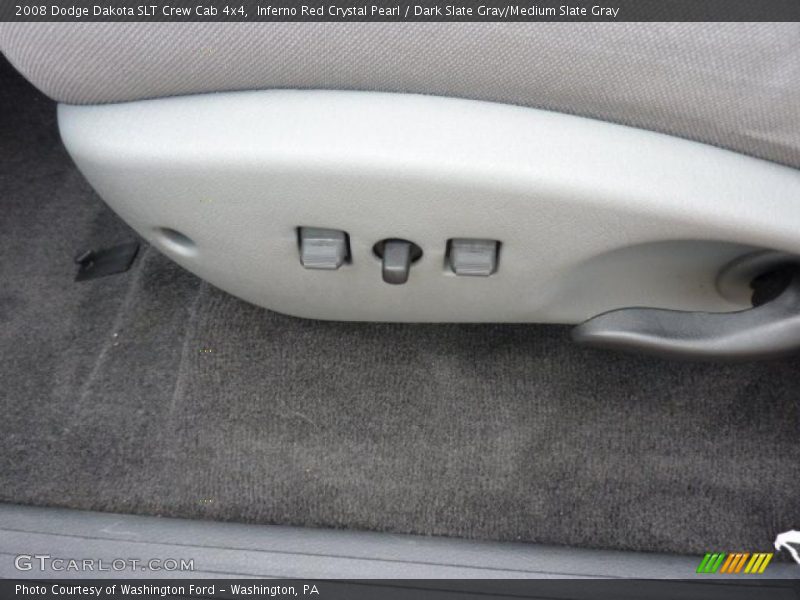 Inferno Red Crystal Pearl / Dark Slate Gray/Medium Slate Gray 2008 Dodge Dakota SLT Crew Cab 4x4