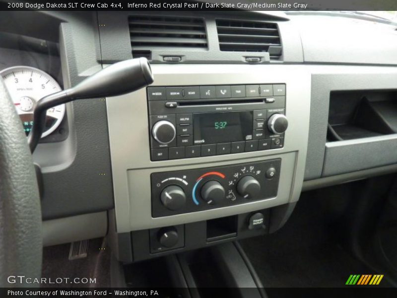 Inferno Red Crystal Pearl / Dark Slate Gray/Medium Slate Gray 2008 Dodge Dakota SLT Crew Cab 4x4