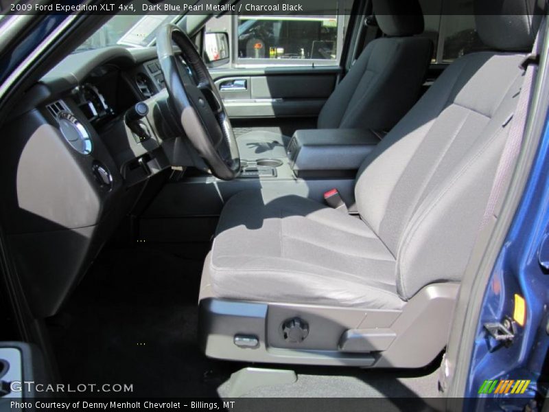 Dark Blue Pearl Metallic / Charcoal Black 2009 Ford Expedition XLT 4x4
