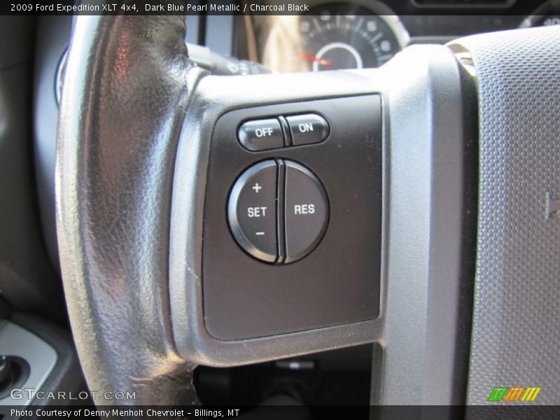 Dark Blue Pearl Metallic / Charcoal Black 2009 Ford Expedition XLT 4x4