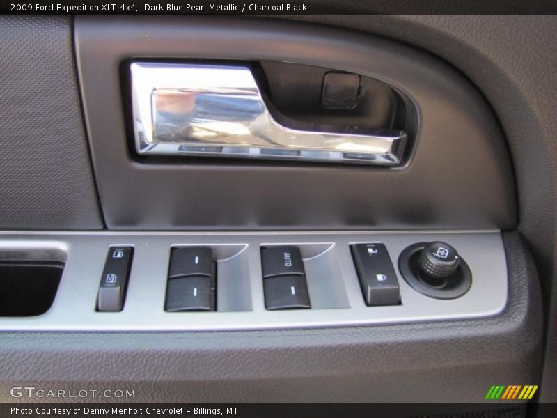 Dark Blue Pearl Metallic / Charcoal Black 2009 Ford Expedition XLT 4x4