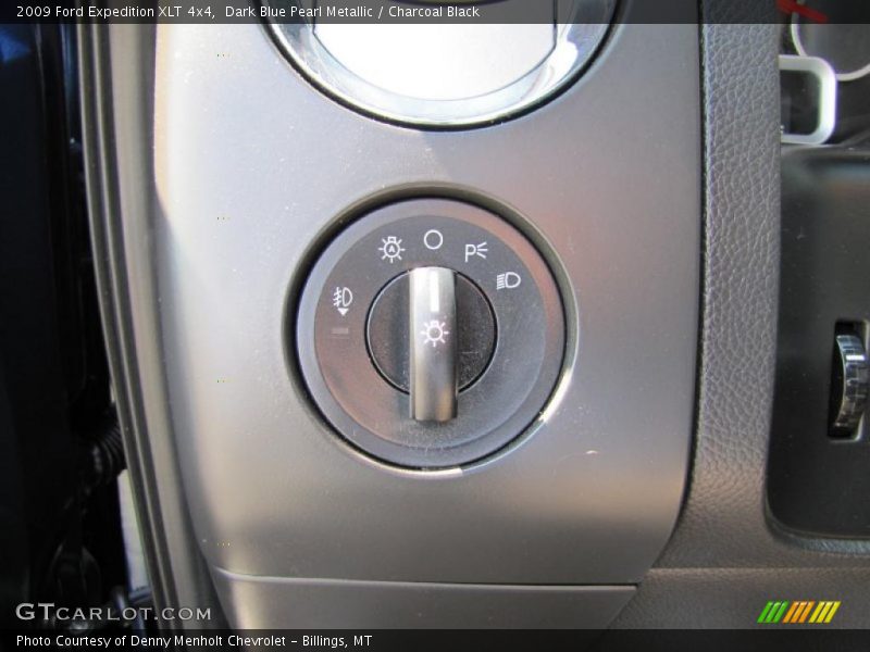 Dark Blue Pearl Metallic / Charcoal Black 2009 Ford Expedition XLT 4x4