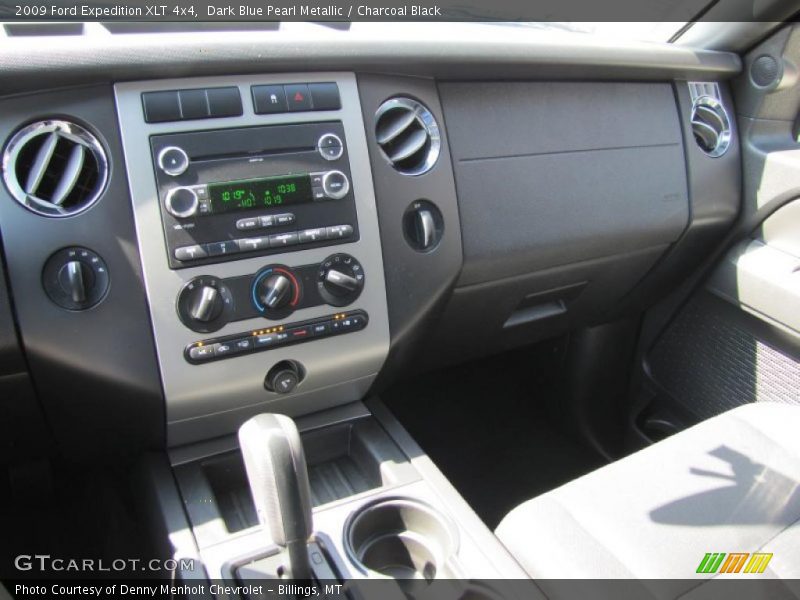 Dark Blue Pearl Metallic / Charcoal Black 2009 Ford Expedition XLT 4x4