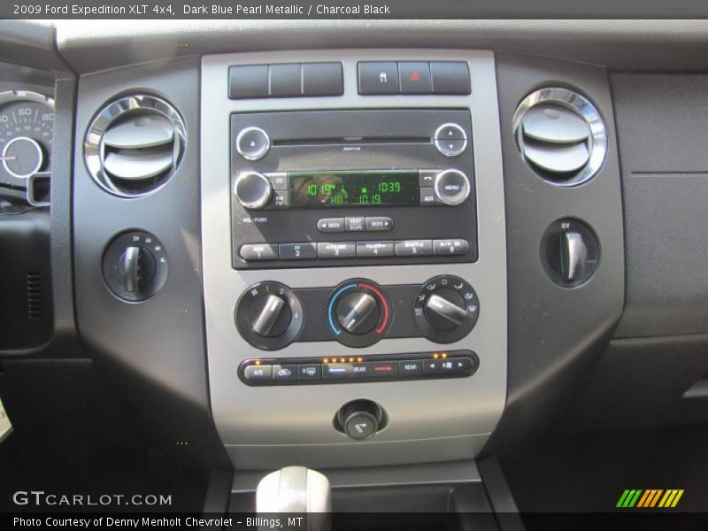 Dark Blue Pearl Metallic / Charcoal Black 2009 Ford Expedition XLT 4x4