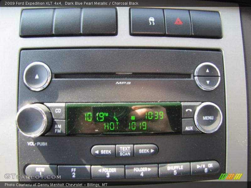 Dark Blue Pearl Metallic / Charcoal Black 2009 Ford Expedition XLT 4x4