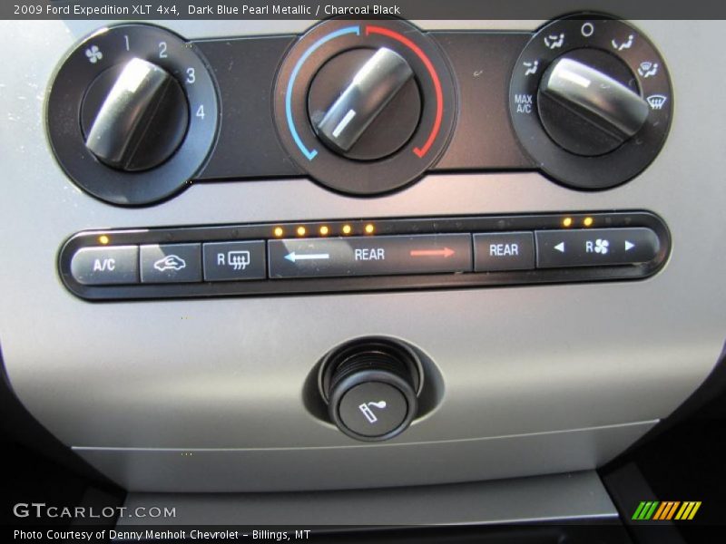 Dark Blue Pearl Metallic / Charcoal Black 2009 Ford Expedition XLT 4x4