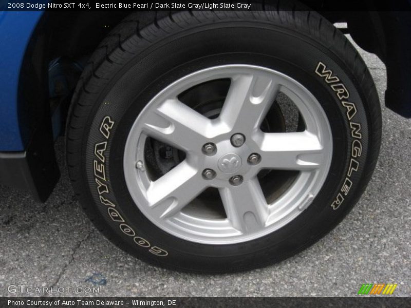 Electric Blue Pearl / Dark Slate Gray/Light Slate Gray 2008 Dodge Nitro SXT 4x4