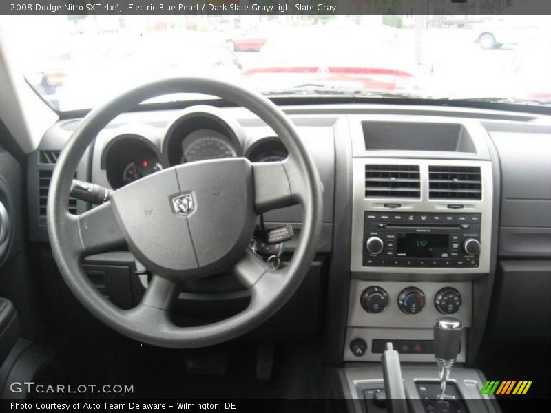 Electric Blue Pearl / Dark Slate Gray/Light Slate Gray 2008 Dodge Nitro SXT 4x4