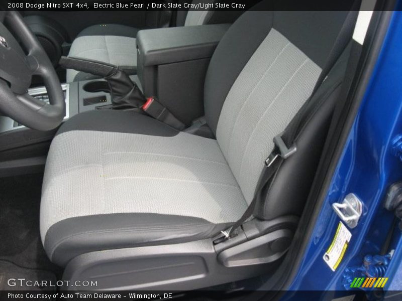 Electric Blue Pearl / Dark Slate Gray/Light Slate Gray 2008 Dodge Nitro SXT 4x4