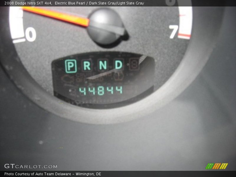 Electric Blue Pearl / Dark Slate Gray/Light Slate Gray 2008 Dodge Nitro SXT 4x4