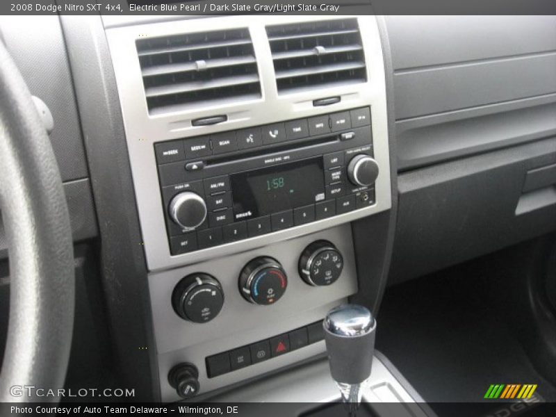 Electric Blue Pearl / Dark Slate Gray/Light Slate Gray 2008 Dodge Nitro SXT 4x4