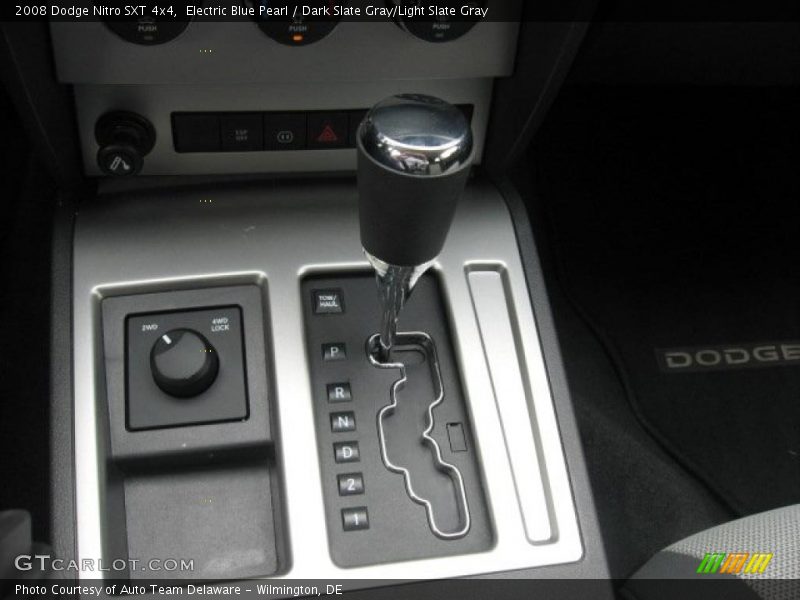 Electric Blue Pearl / Dark Slate Gray/Light Slate Gray 2008 Dodge Nitro SXT 4x4