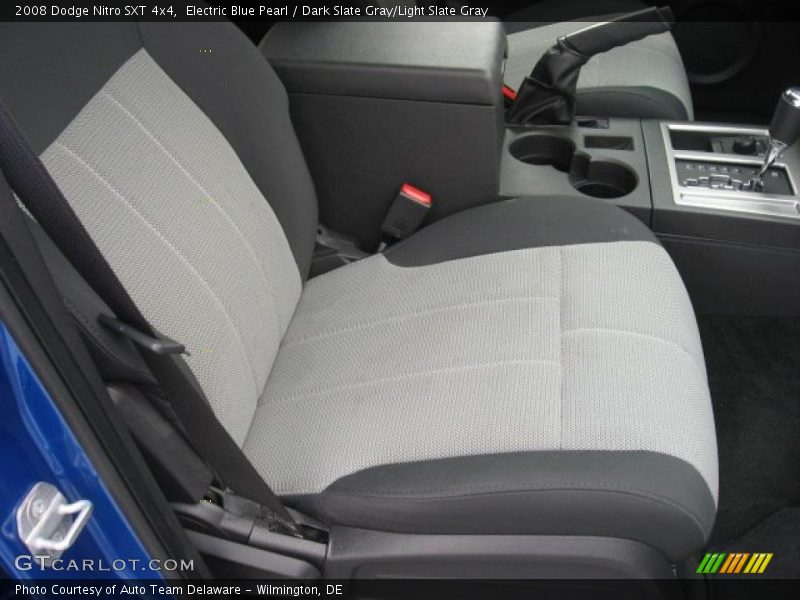 Electric Blue Pearl / Dark Slate Gray/Light Slate Gray 2008 Dodge Nitro SXT 4x4