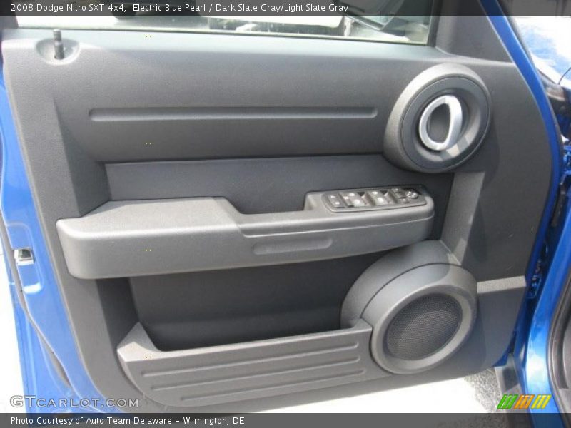 Electric Blue Pearl / Dark Slate Gray/Light Slate Gray 2008 Dodge Nitro SXT 4x4