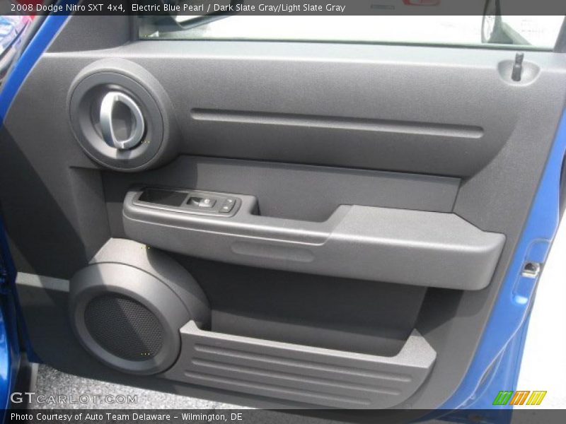 Electric Blue Pearl / Dark Slate Gray/Light Slate Gray 2008 Dodge Nitro SXT 4x4