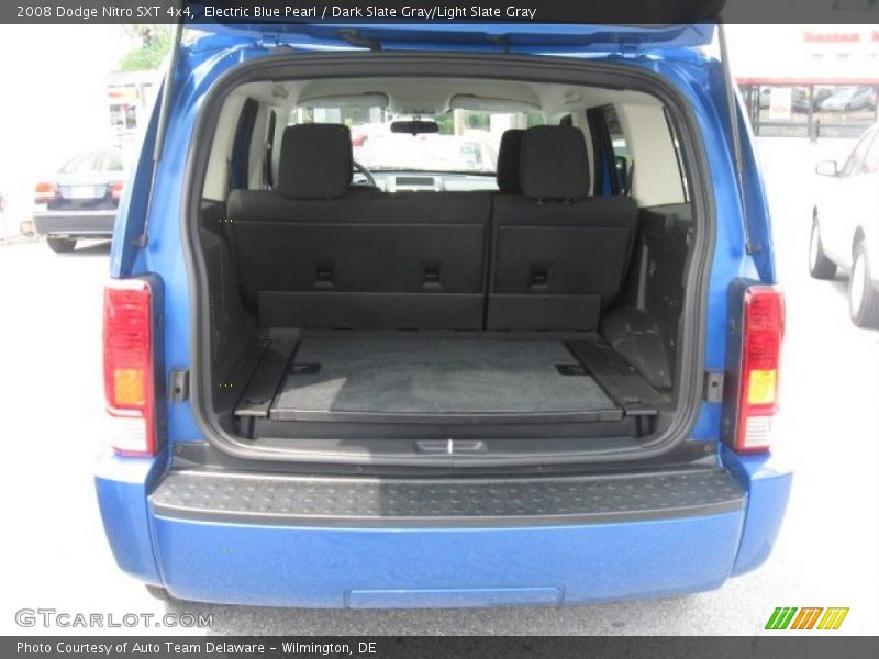 Electric Blue Pearl / Dark Slate Gray/Light Slate Gray 2008 Dodge Nitro SXT 4x4