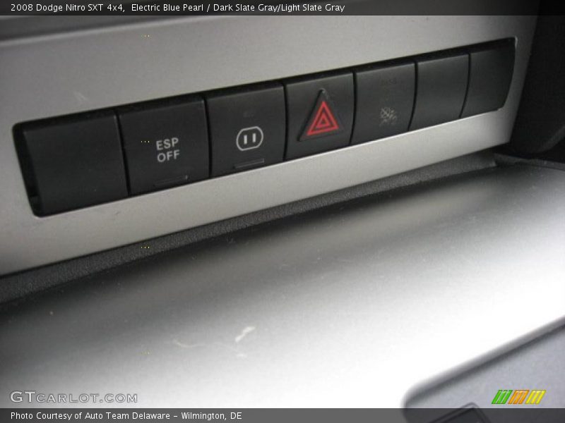 Electric Blue Pearl / Dark Slate Gray/Light Slate Gray 2008 Dodge Nitro SXT 4x4