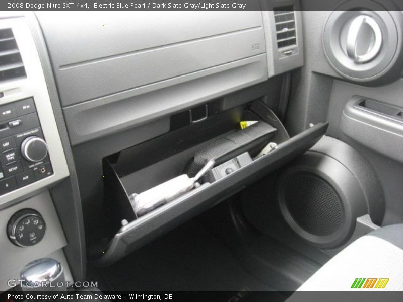 Electric Blue Pearl / Dark Slate Gray/Light Slate Gray 2008 Dodge Nitro SXT 4x4