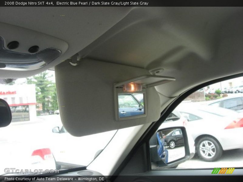 Electric Blue Pearl / Dark Slate Gray/Light Slate Gray 2008 Dodge Nitro SXT 4x4