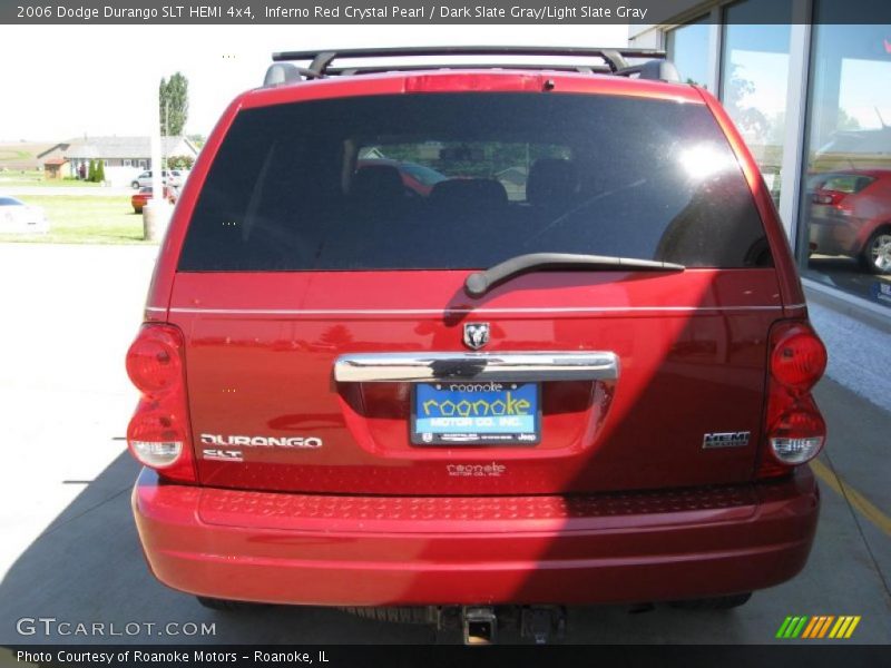 Inferno Red Crystal Pearl / Dark Slate Gray/Light Slate Gray 2006 Dodge Durango SLT HEMI 4x4