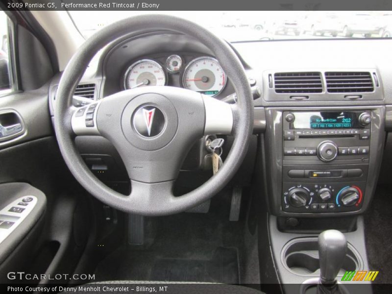 Performance Red Tintcoat / Ebony 2009 Pontiac G5