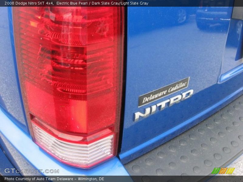 Electric Blue Pearl / Dark Slate Gray/Light Slate Gray 2008 Dodge Nitro SXT 4x4