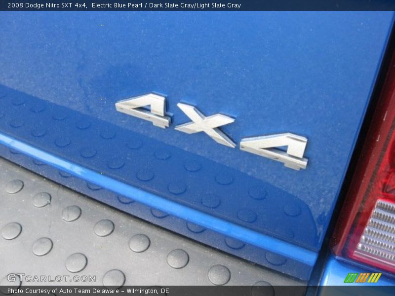 Electric Blue Pearl / Dark Slate Gray/Light Slate Gray 2008 Dodge Nitro SXT 4x4