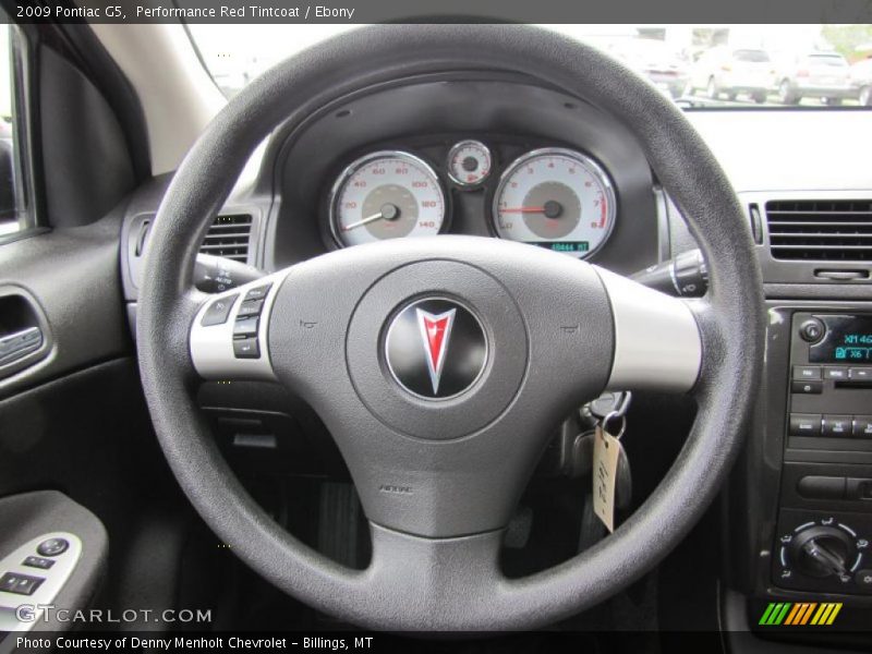 Performance Red Tintcoat / Ebony 2009 Pontiac G5