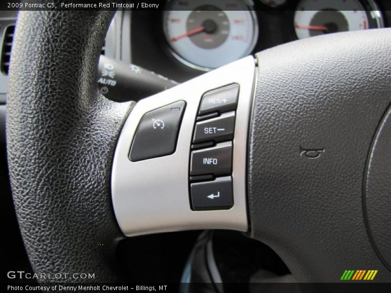 Performance Red Tintcoat / Ebony 2009 Pontiac G5