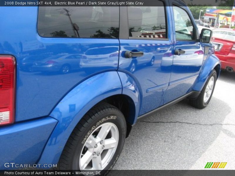 Electric Blue Pearl / Dark Slate Gray/Light Slate Gray 2008 Dodge Nitro SXT 4x4