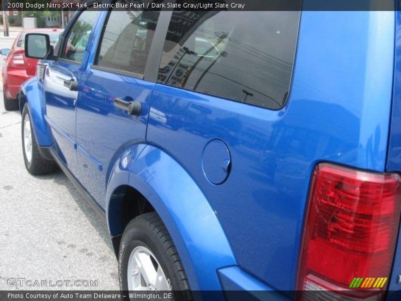 Electric Blue Pearl / Dark Slate Gray/Light Slate Gray 2008 Dodge Nitro SXT 4x4
