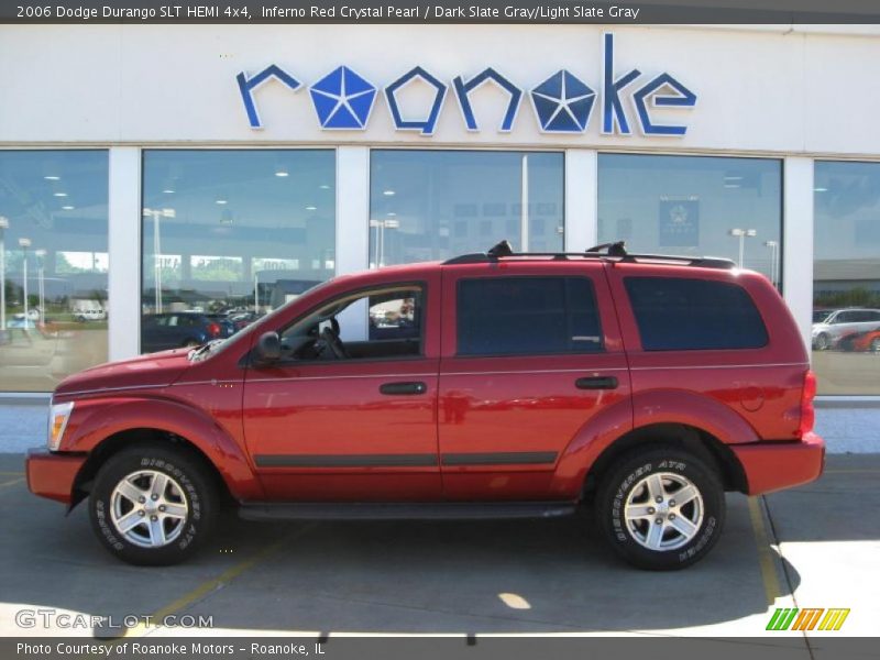 Inferno Red Crystal Pearl / Dark Slate Gray/Light Slate Gray 2006 Dodge Durango SLT HEMI 4x4
